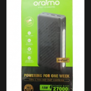 27,000 oraimo powerbank